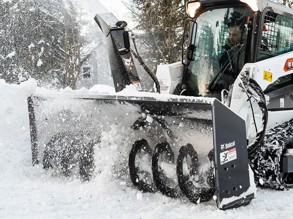 Snow blower, Compact Track Loaders - Bobcat